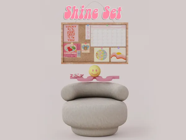 Alpha Shine Set by simsfinds - The Sims 4 Custom Content