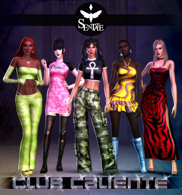 Maxis Match Club Caliente Collection by simsfinds - The Sims 4 Custom Content