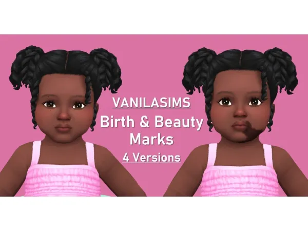 Maxis Match Birth and Beauty Marks for Infants by simsfinds - The Sims 4 Custom Content