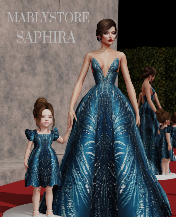 Alpha SAPHIRA by simsfinds - The Sims 4 Custom Content