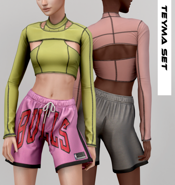 Alpha Street Style collection by simsfinds - The Sims 4 Custom Content