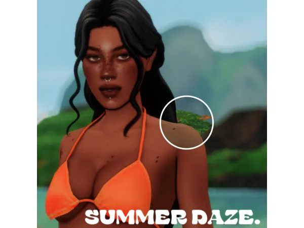 Mix summer daze gshade preset by elainaa13 - The Sims 4 Custom Content