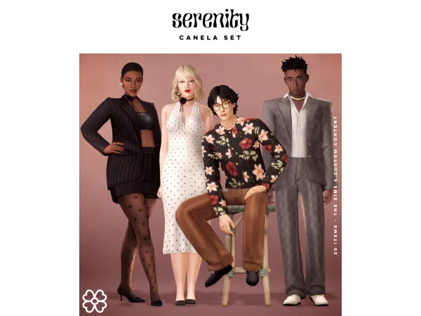 Canela Set (20 items) by Serenity