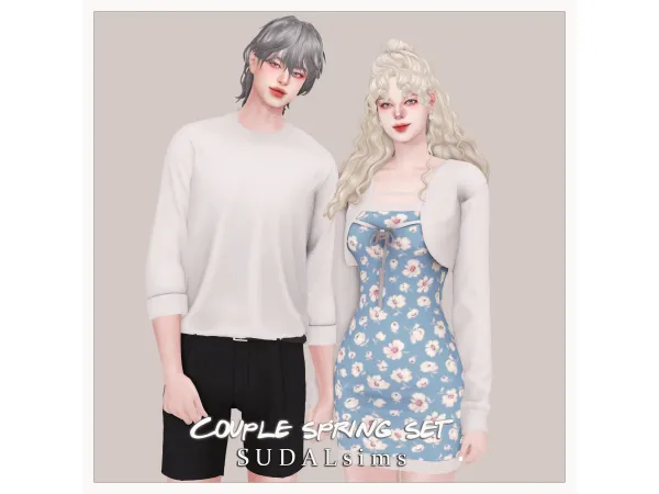 [sudal] Couple spring set by sudal - sims
