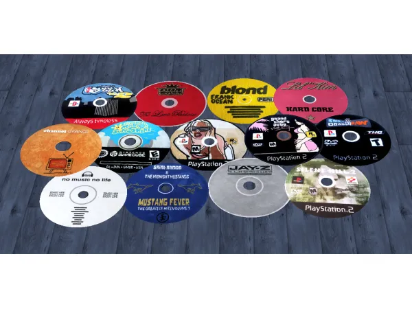 Alpha Game disc rug by fusionstylesims4 - The Sims 4 Custom Content