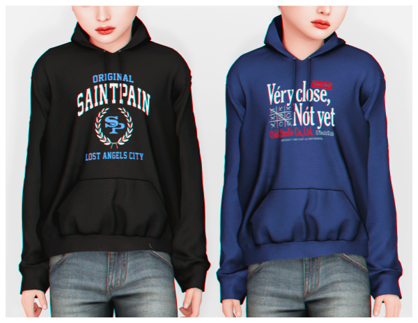 Alpha Predator Sweater (Child Version) by plbsims - The Sims 4 Custom Content