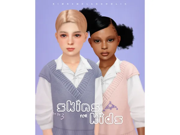 Kids Skings & Genetics by sims3melancholic
