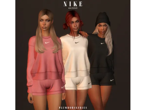 NIKE | outfit by plumbobsnfries