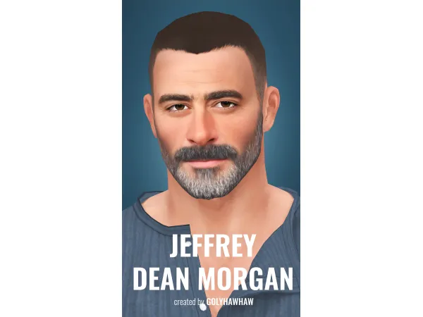 Jeffrey Dean Morgan Sim  by Golyhawhaw