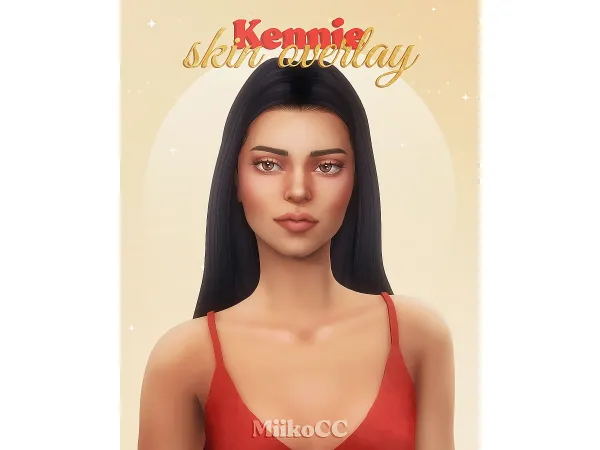 Maxis Match Kennie skin overlay by Miiko - The Sims 4 Custom Content