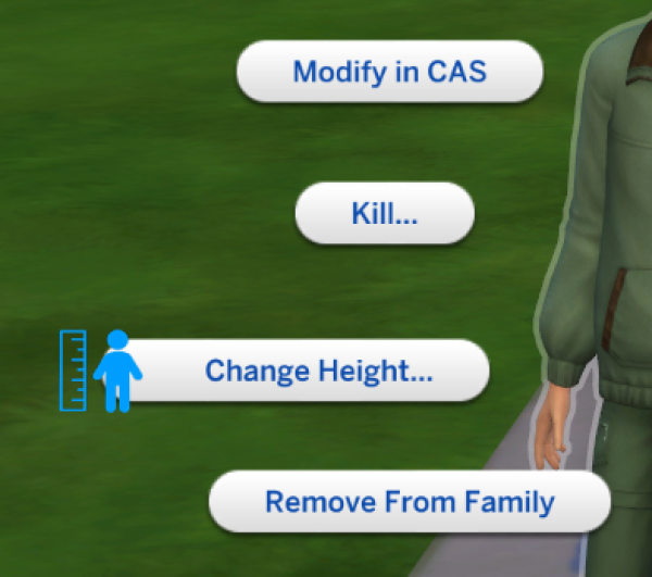 Maxis Match Height Sliders and Gradual Growth Mod by simsfinds - The Sims 4 Custom Content