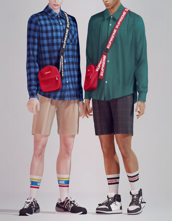 Alpha KK Basic set 10 by simsfinds - The Sims 4 Custom Content