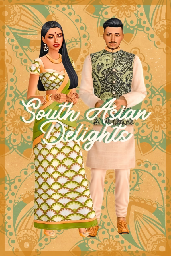 Maxis Match SOUTH ASIAN DELIGHTS by simsfinds - The Sims 4 Custom Content
