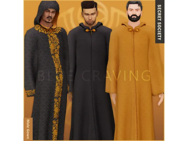Blue Craving - Secret Society Male Gown