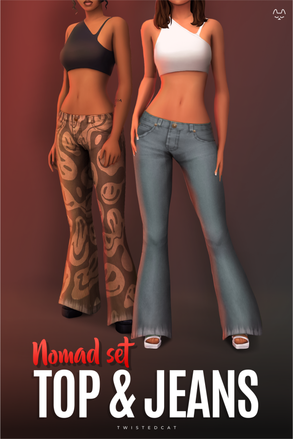 Maxis Match Nomad Set by simsfinds - The Sims 4 Custom Content