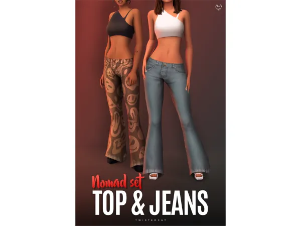 Maxis Match Nomad Set - The Sims 4 Custom Content