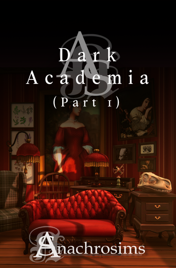Maxis Match [TS4CC] Dark Academia Part 1 by simsfinds - The Sims 4 Custom Content
