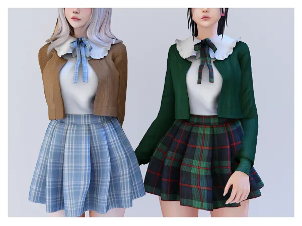 Alpha Jara outfit Babyetears by babyetears - The Sims 4 Custom Content