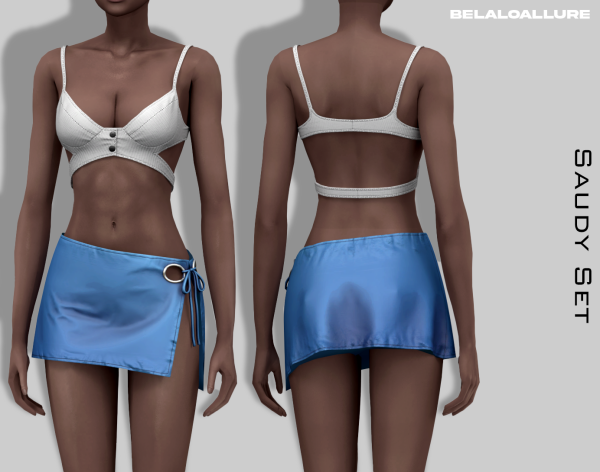 Alpha SAUDY SET by simsfinds - The Sims 4 Custom Content