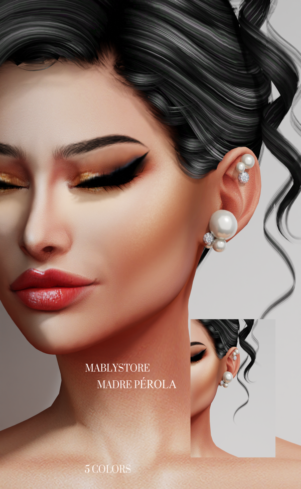 Alpha MADRE PÉROLA by simsfinds - The Sims 4 Custom Content