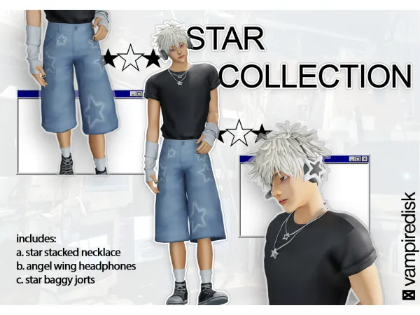 Maxis Match STAR COLLECTION - The Sims 4 Custom Content