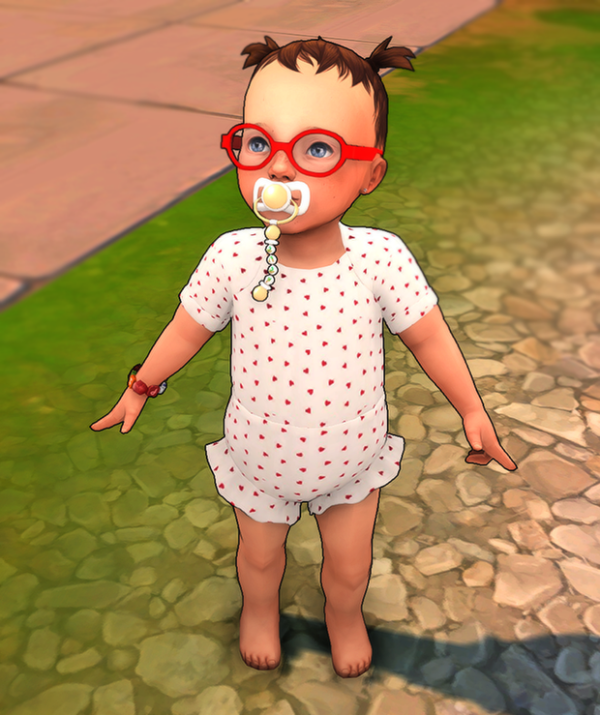 Maxis Match infant body hat by simsfinds - The Sims 4 Custom Content