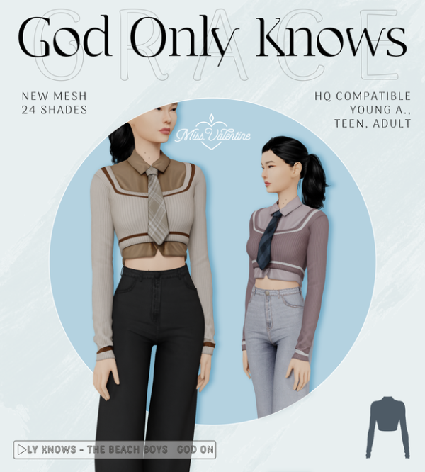 Alpha Grace by simsfinds - The Sims 4 Custom Content