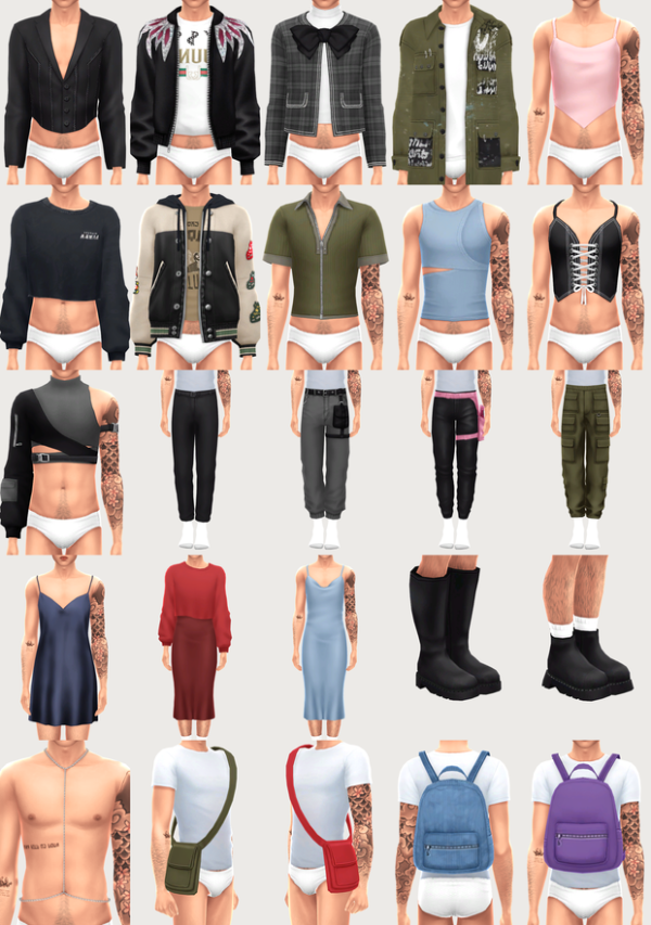 Mix july dump by simsfinds - The Sims 4 Custom Content