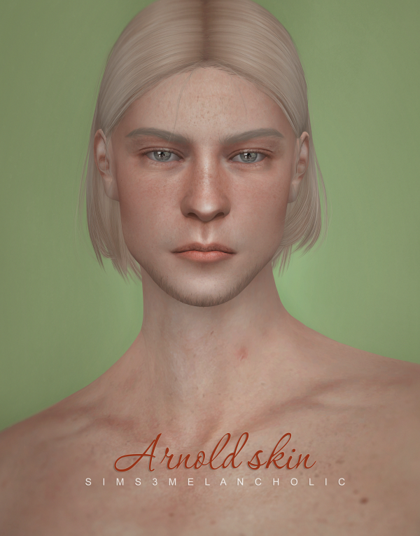 Alpha arnold skin contacts 60 eyelids 2 by simsfinds - The Sims 4 Custom Content