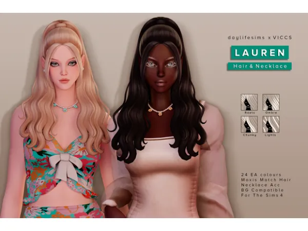 Maxis Match VICCS x DAYLIFESIMS COLLAB - The Sims 4 Custom Content