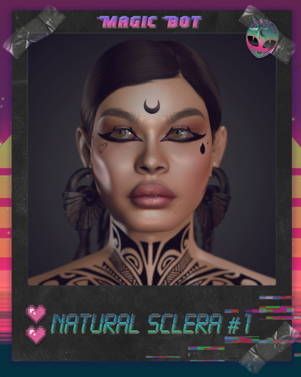Mix NATURAL SCLERA 1 by simsfinds - The Sims 4 Custom Content