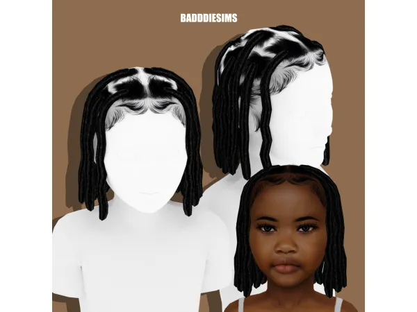 Mix BROOKE LOCS CHILD VERSION by BADDDIESIMS - The Sims 4 Custom Content