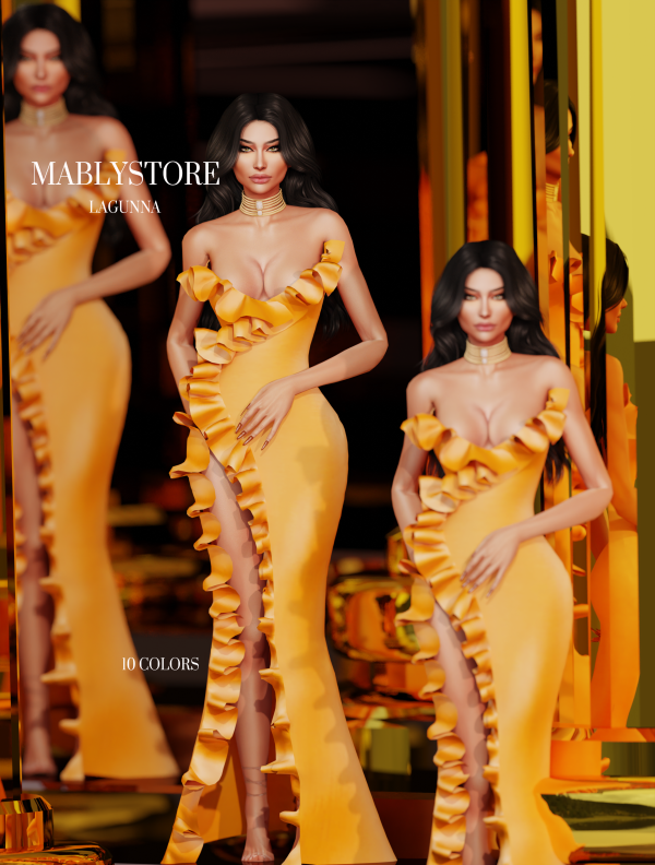 Alpha LAGUNNA by simsfinds - The Sims 4 Custom Content