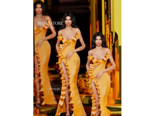 Alpha LAGUNNA by Mably Store - The Sims 4 Custom Content