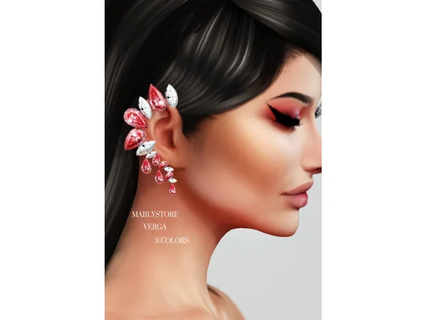 Alpha VERGA by Mably Store - The Sims 4 Custom Content