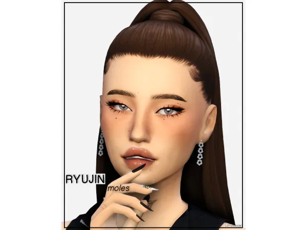 Maxis Match ryujin moles by lotuswhim - The Sims 4 Custom Content