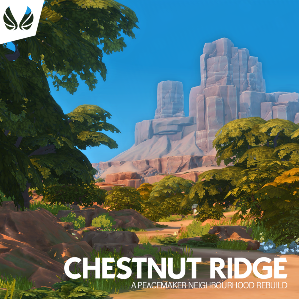 Maxis Match Chestnut Ridge A Peacemaker Neighbourhood Rebuild by simsfinds - The Sims 4 Custom Content