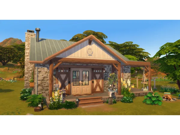 Maxis Match Sims 4 Ranch Rocailleux by simsfinds - The Sims 4 Custom Content