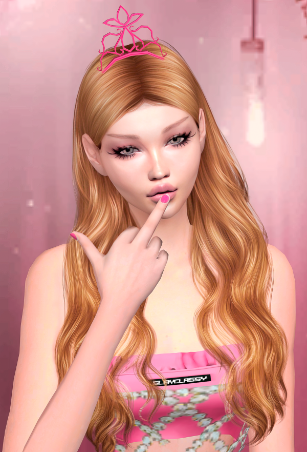 Maxis Match Tiara Hairband Barbie 5 swatches by simsfinds - The Sims 4 Custom Content