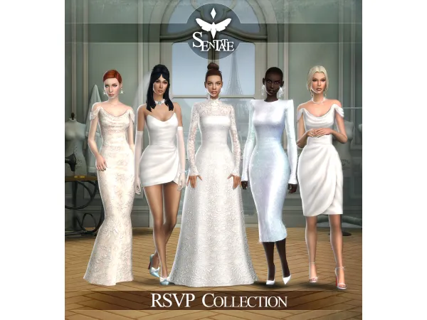 Maxis Match RSVP Collection by Sentate - The Sims 4 Custom Content