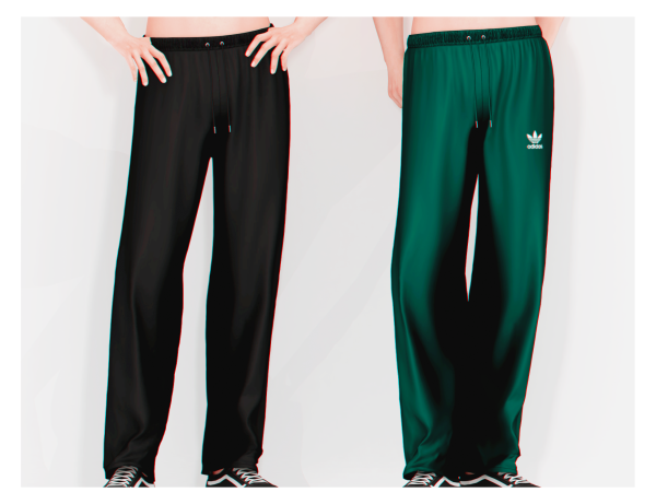 Alpha Takahashi Pants by plbsims - The Sims 4 Custom Content