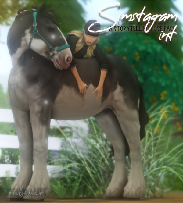 Maxis Match [Simstagram] Bare Up Bareback Mounting by simsfinds - The Sims 4 Custom Content