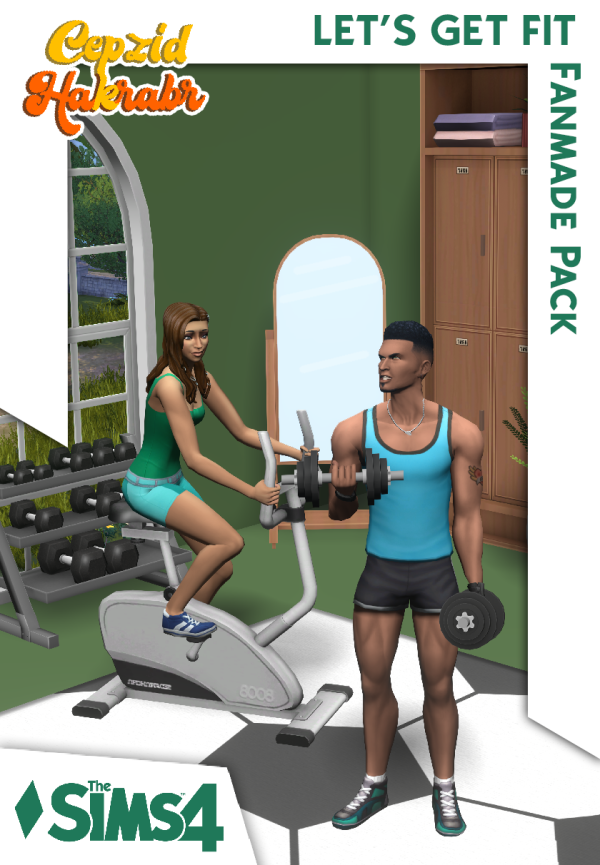 Maxis Match Let's Get Fit Fanmade Modpack by simsfinds - The Sims 4 Custom Content