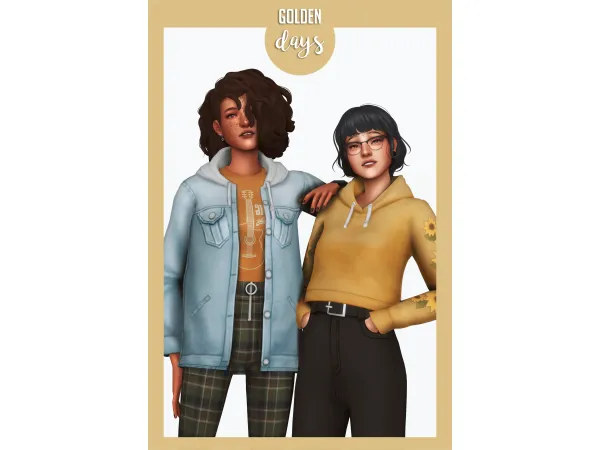 Golden days cc pack by clumsyalien