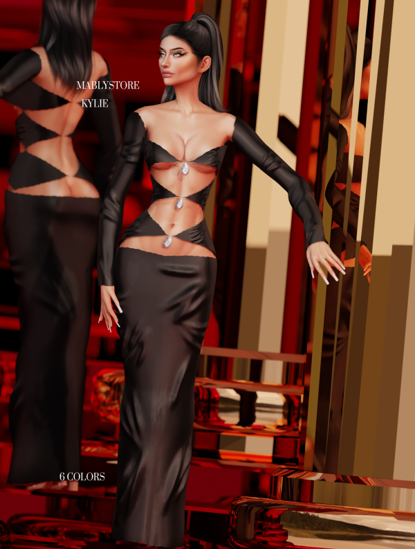 Alpha KYLIE by simsfinds - The Sims 4 Custom Content