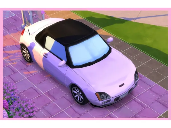 Maxis Match Barbie Car Collection by simsfinds - The Sims 4 Custom Content
