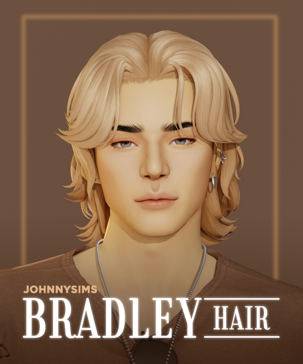 Maxis Match Bradley Hair by simsfinds - The Sims 4 Custom Content