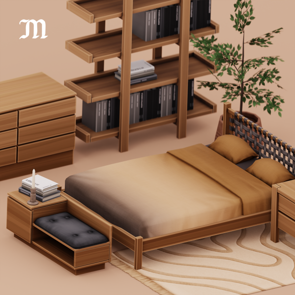 Maxis Match Daria Bedroom by simsfinds - The Sims 4 Custom Content