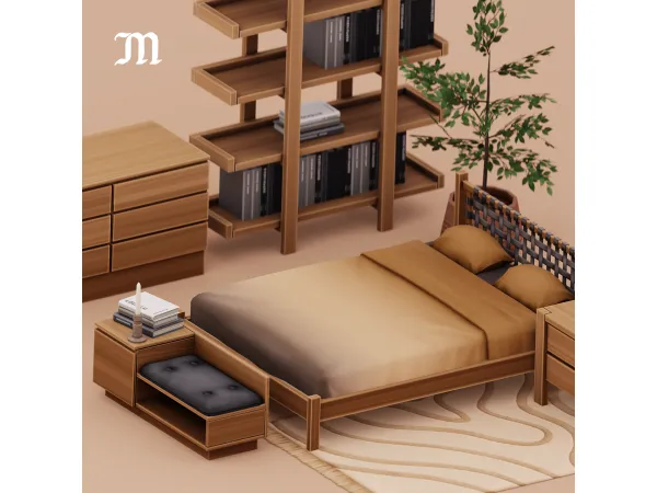 Maxis Match Daria Bedroom by myshunosun - The Sims 4 Custom Content