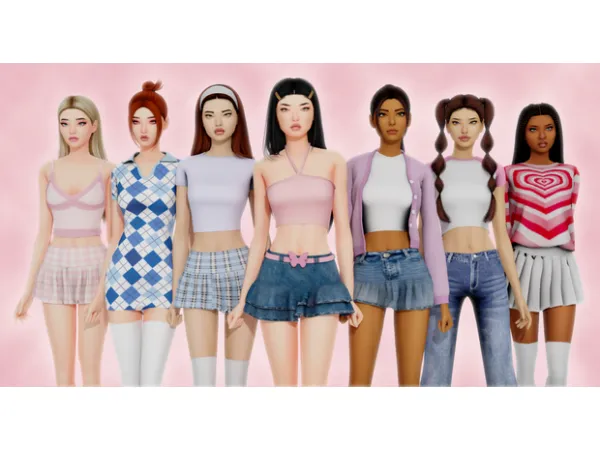 Alpha [B0T0XBRAT] Heartbreakers - The Sims 4 Custom Content